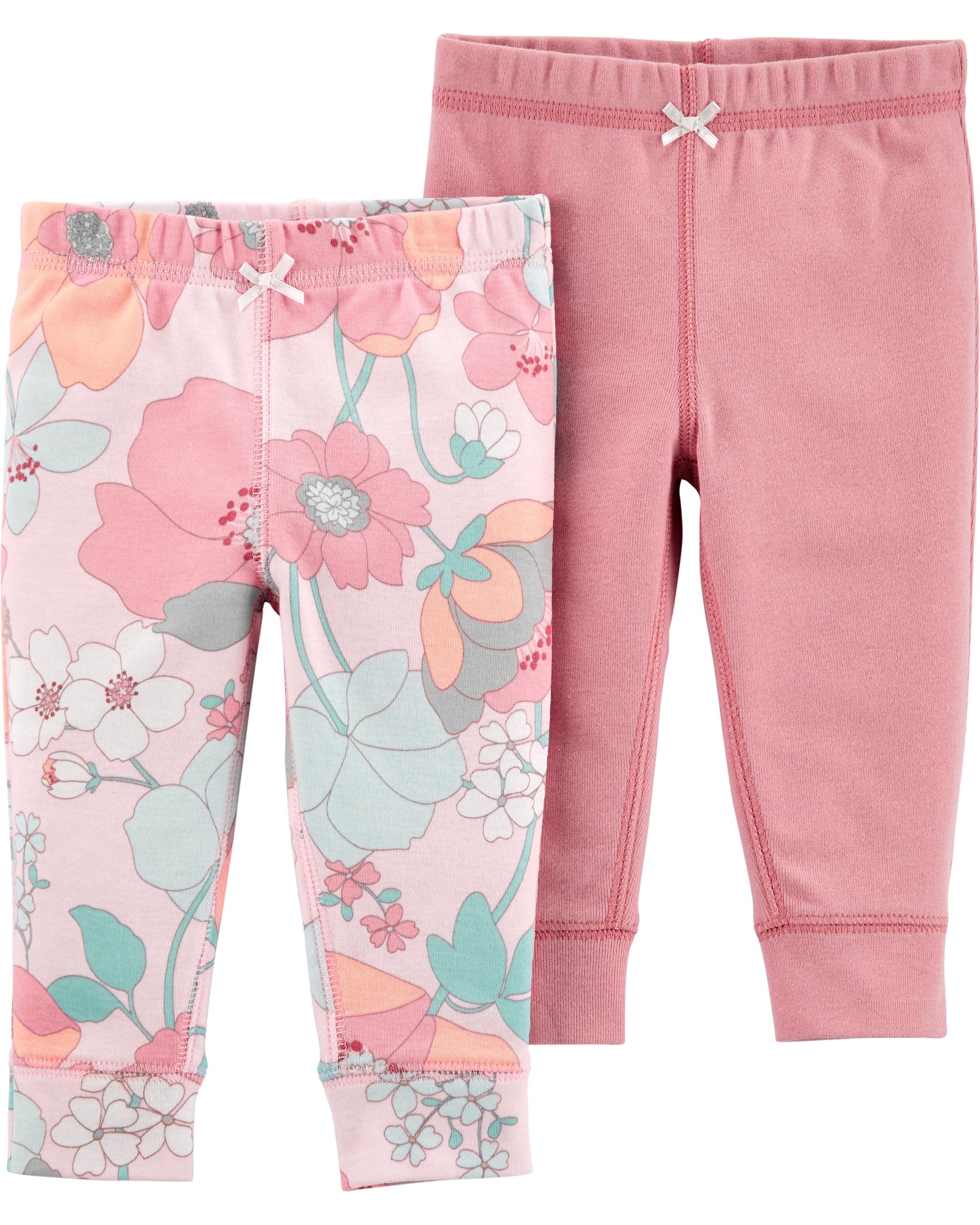 Carter\'s Set 2 piese pantaloni Flori