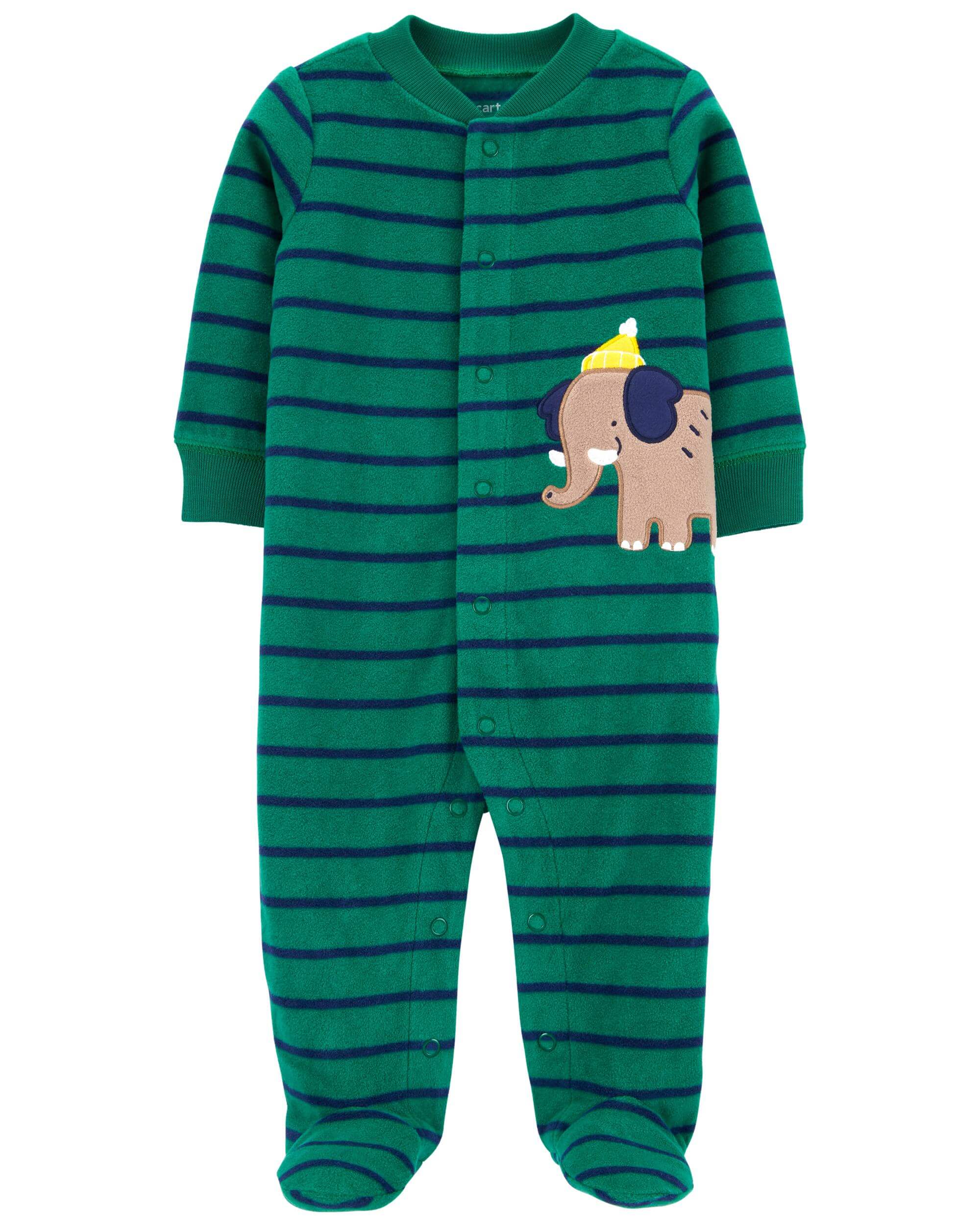 Carter's Pijama bebelus Elefant imagine