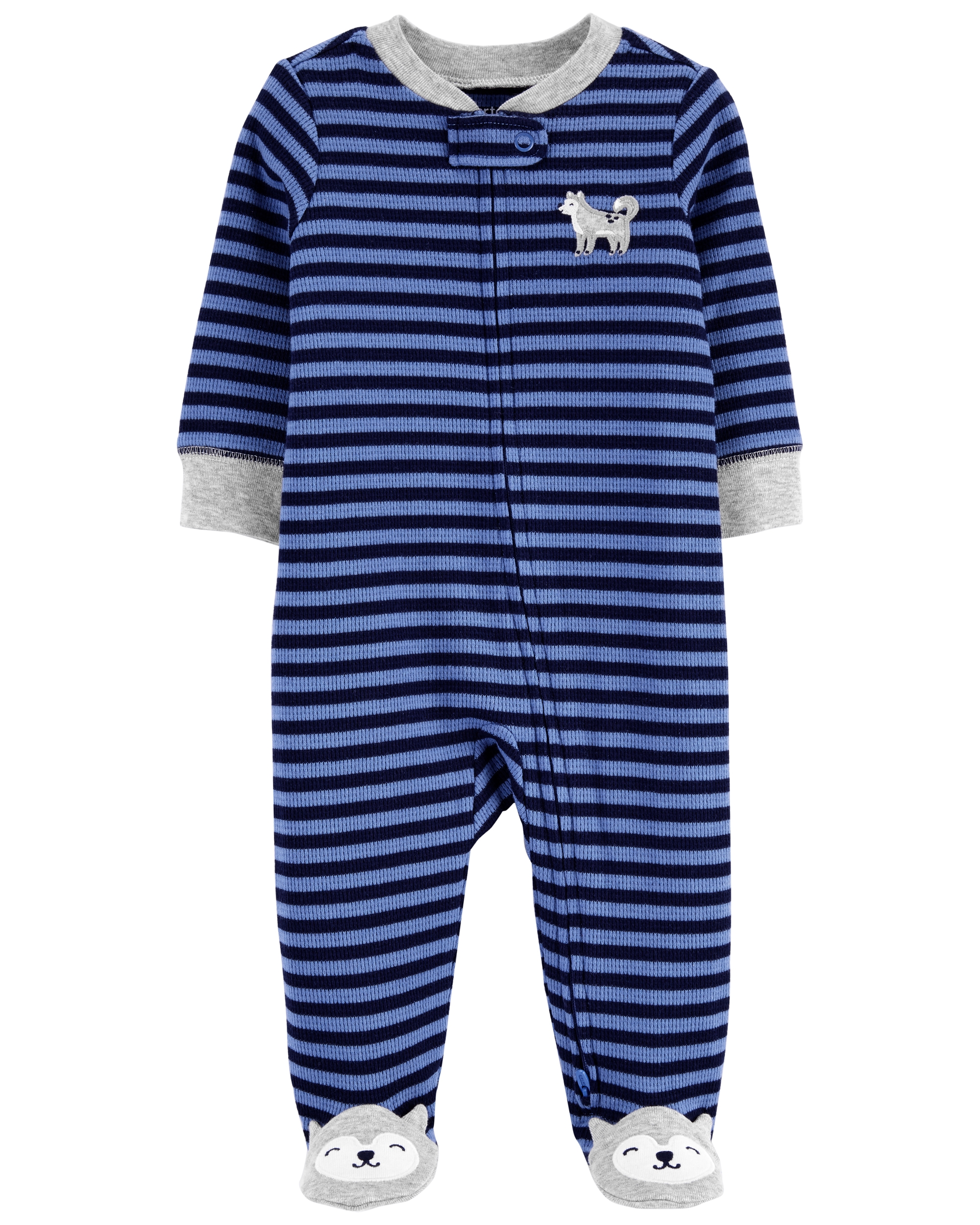 Carter\'s Pijama cu fermoar reversibil Lup