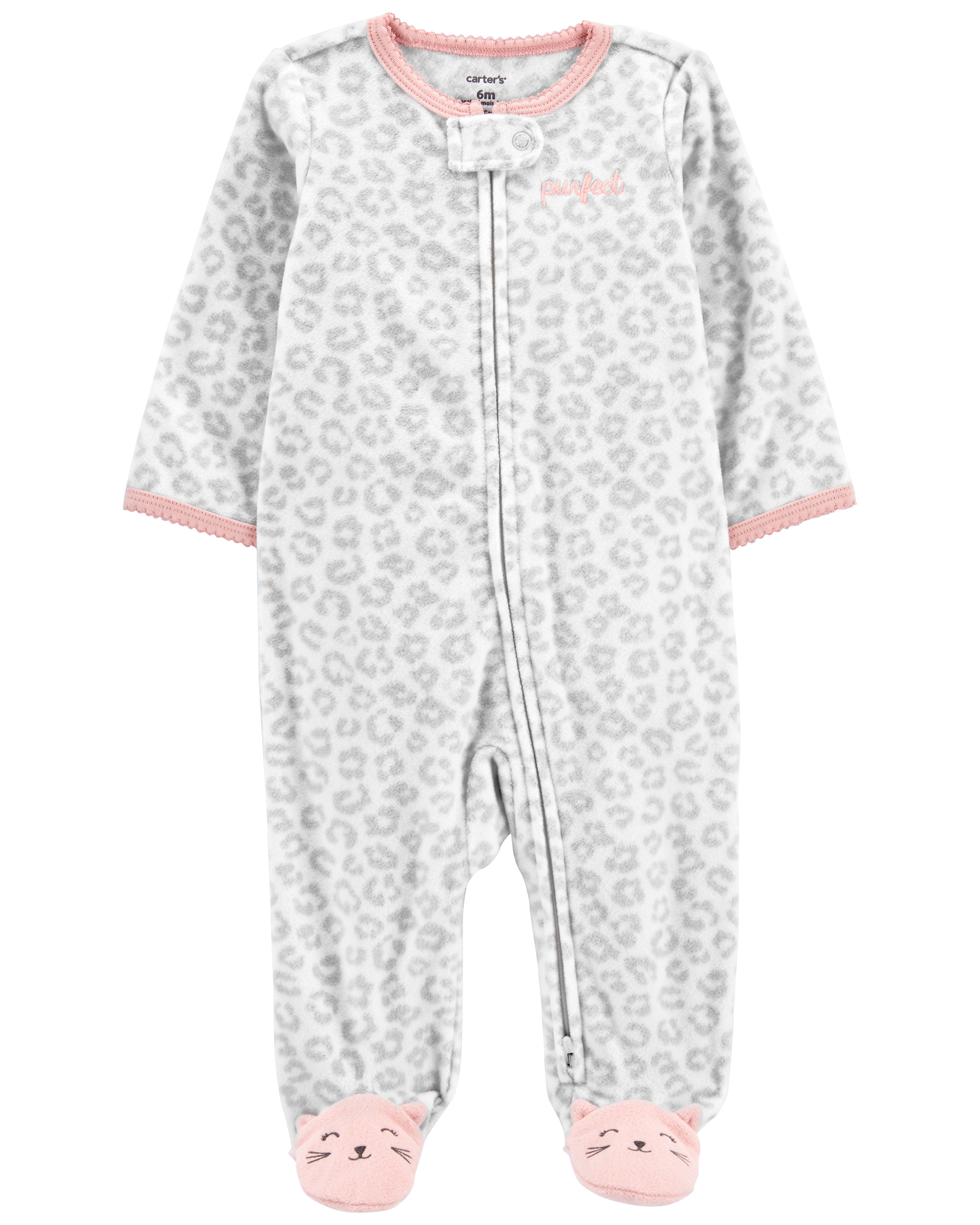 Carter’s Pijama fleece Leopard Carter's