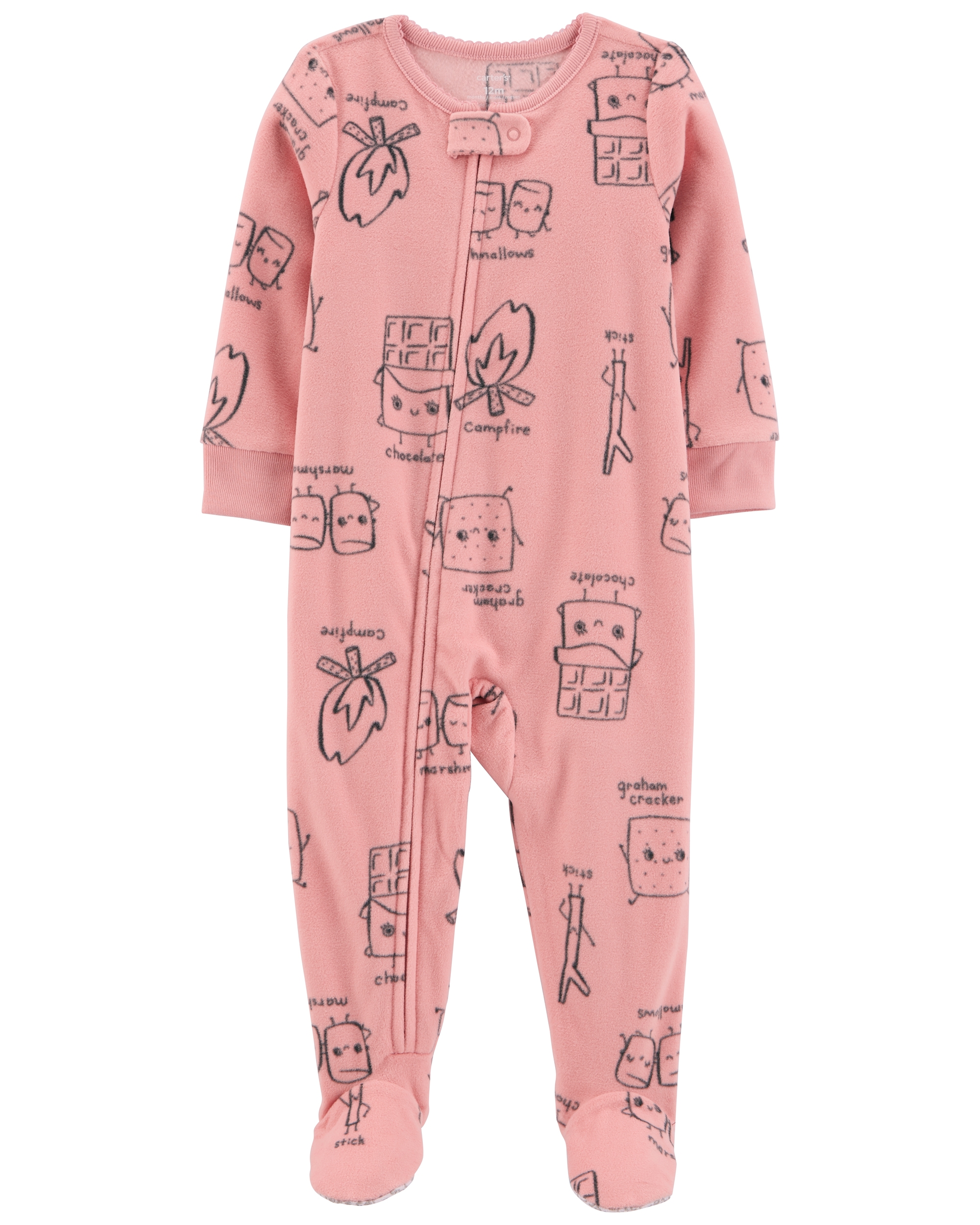 Carter’s Pijama fleece roz Carter's imagine 2022