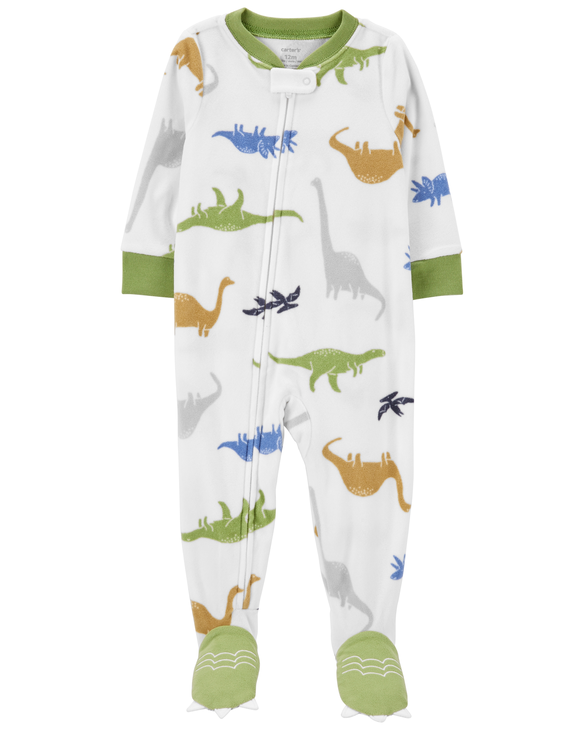 Carter\'s Pijama fleece Dinozauri