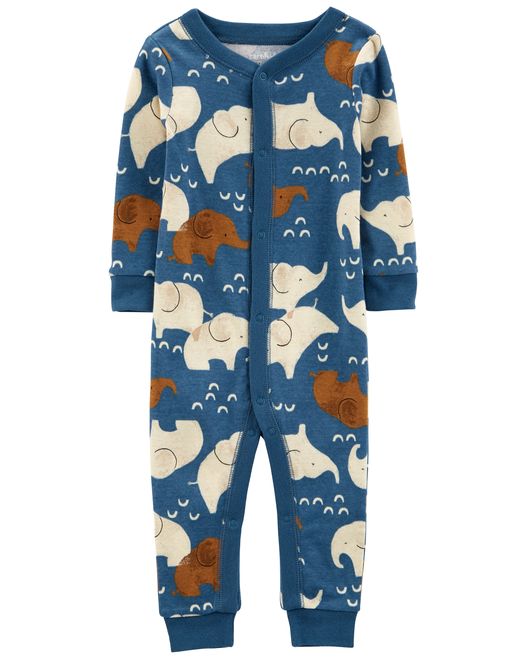 Carter’s Pijama cu capse Elefant Carter's imagine 2022