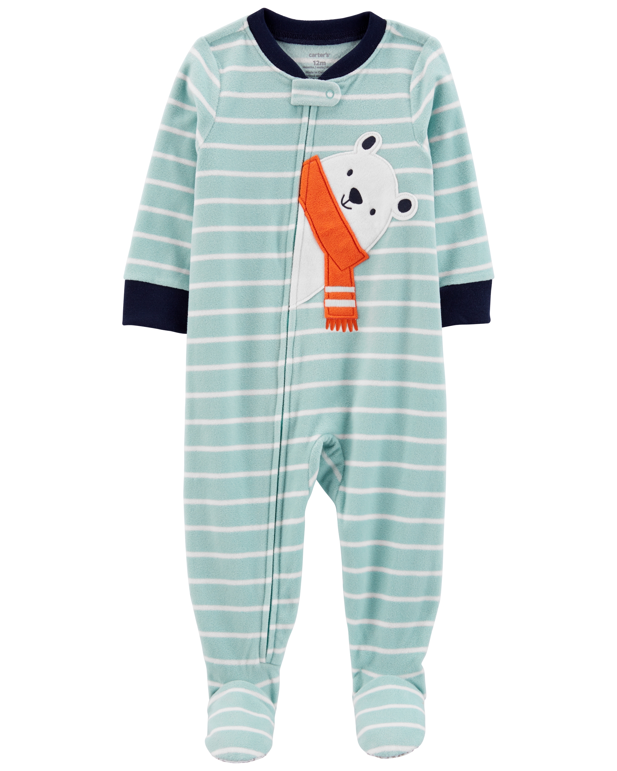 Carter’s Pijama fleece Urs Polar Carter's imagine 2022