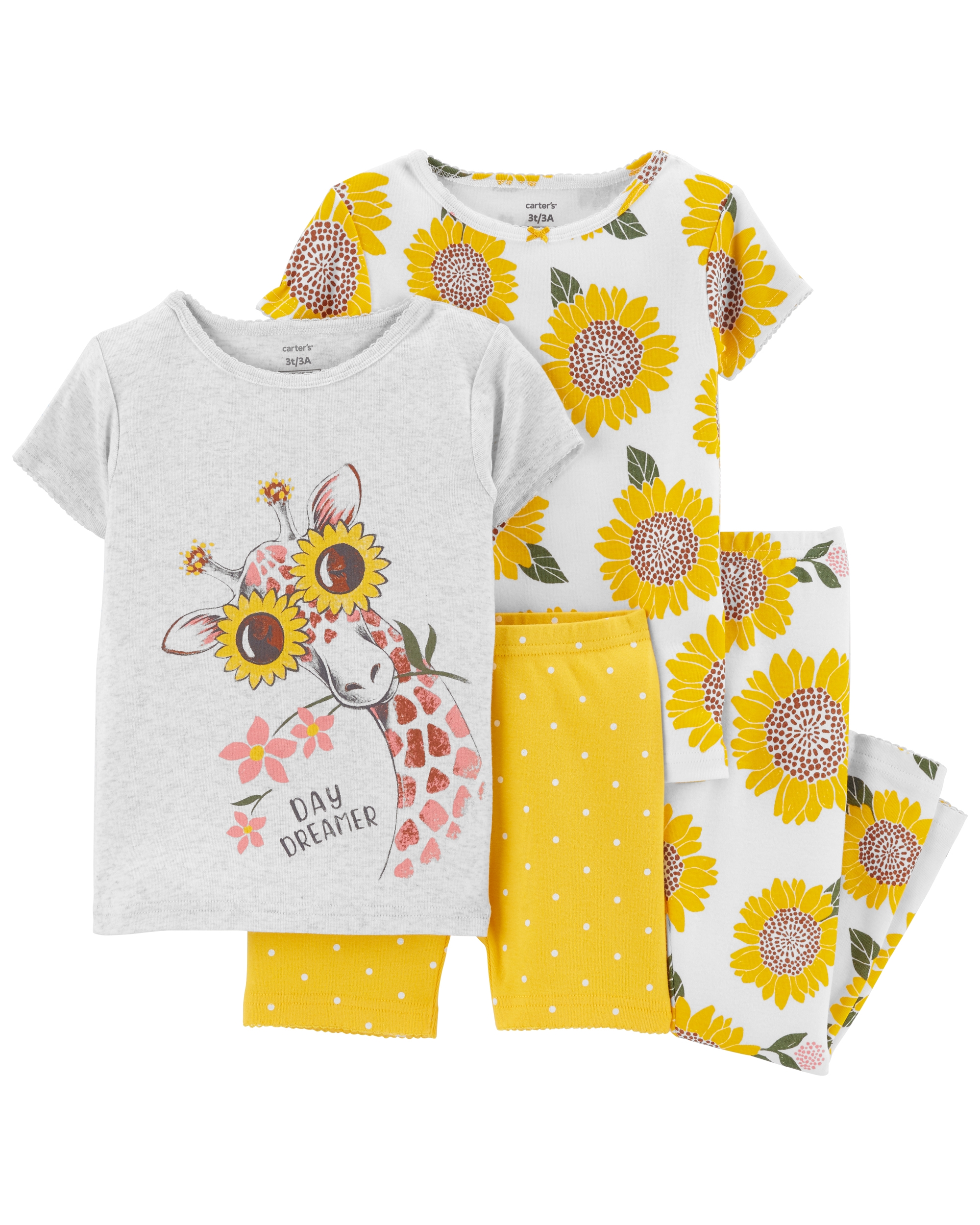 Set 2 pijamale Floarea soarelui Carter's imagine 2022