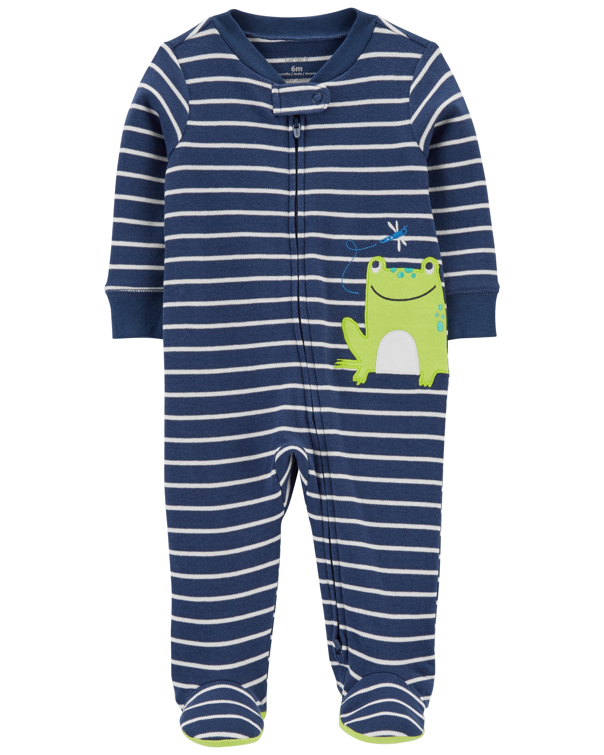 Pijama cu fermoar reversibil Broscuta Carter's