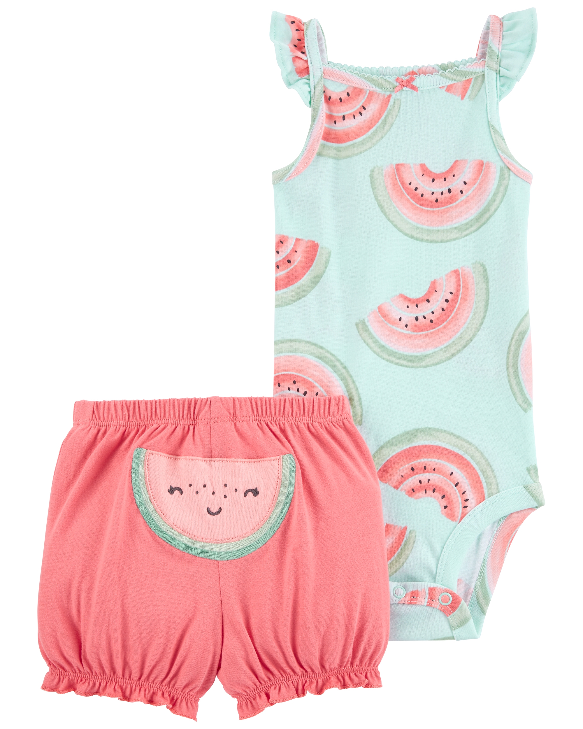Set 2 Piese Body Si Pantaloni Pepene