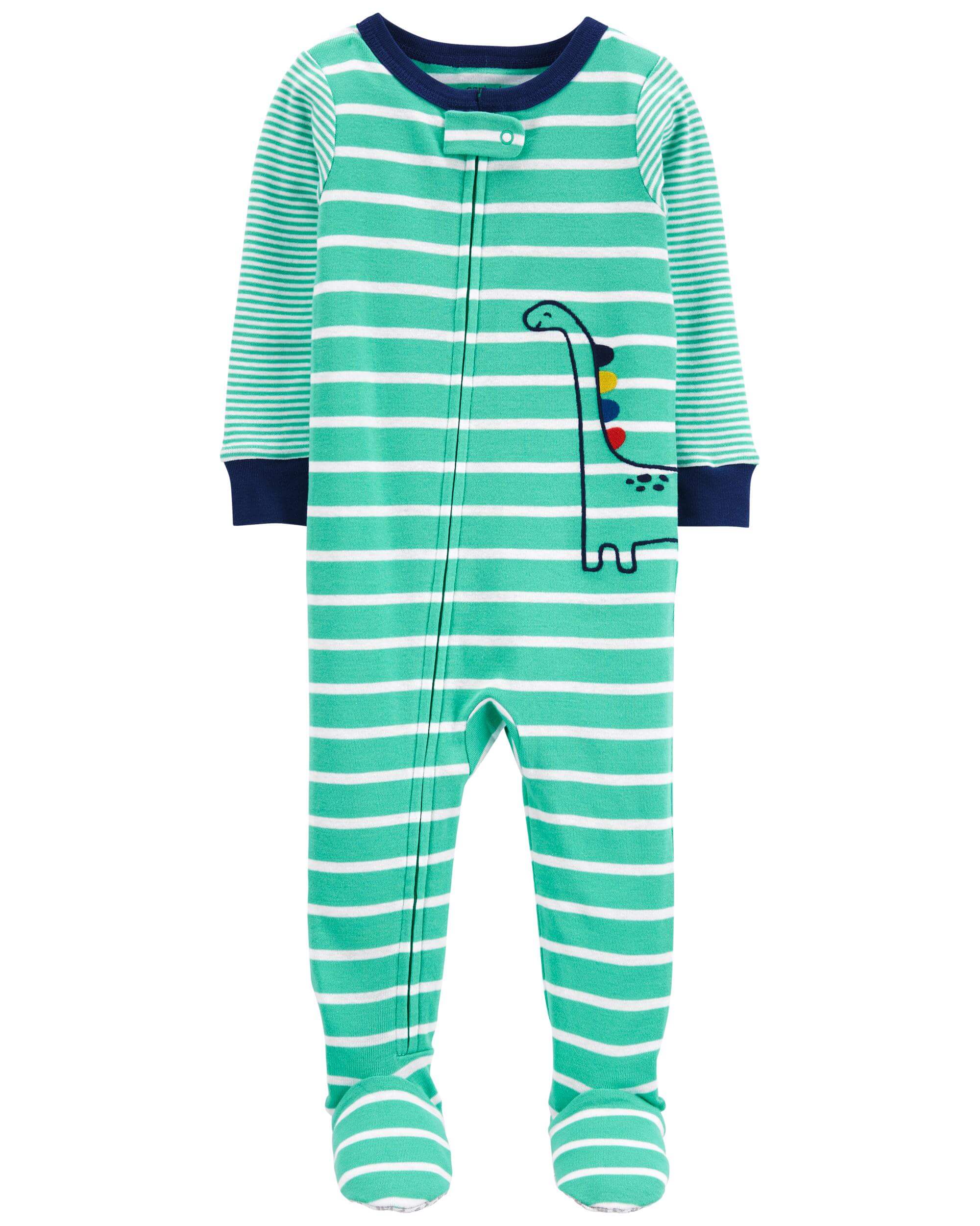 Carter\'s Pijama Dinozaur cu dungi