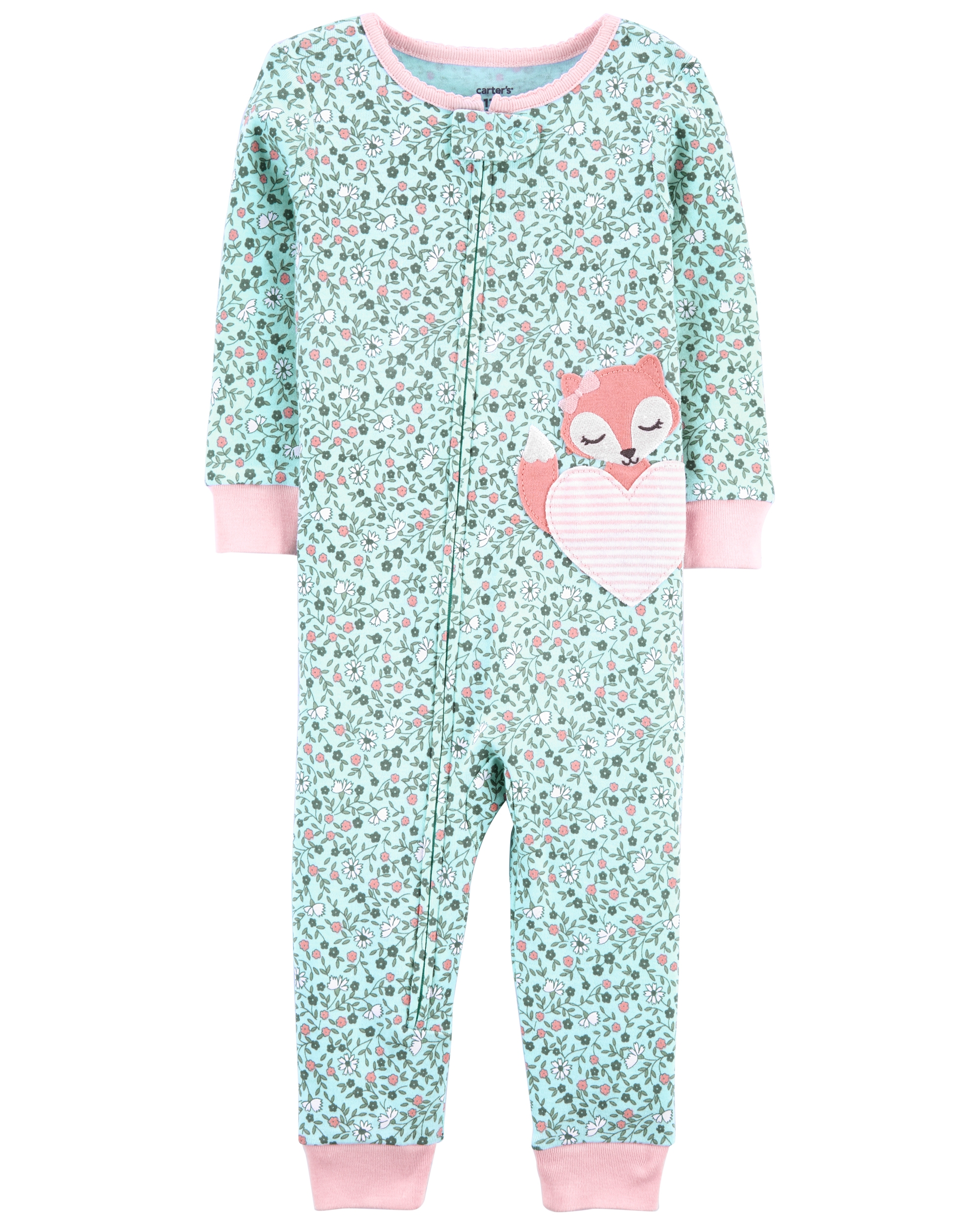 Carter’s Pijama cu fermoar Vulpe Carter's