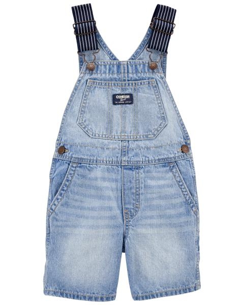 OshKosh Salopeta scurta denim prespalat