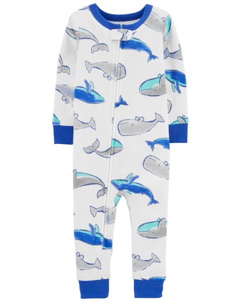 Carter’s Pijama cu fermoar Balene Carter's