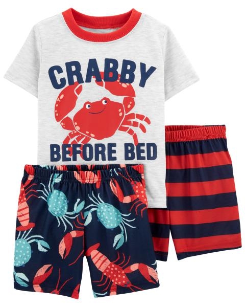 Carter\'s Pijama 3 piese Crab