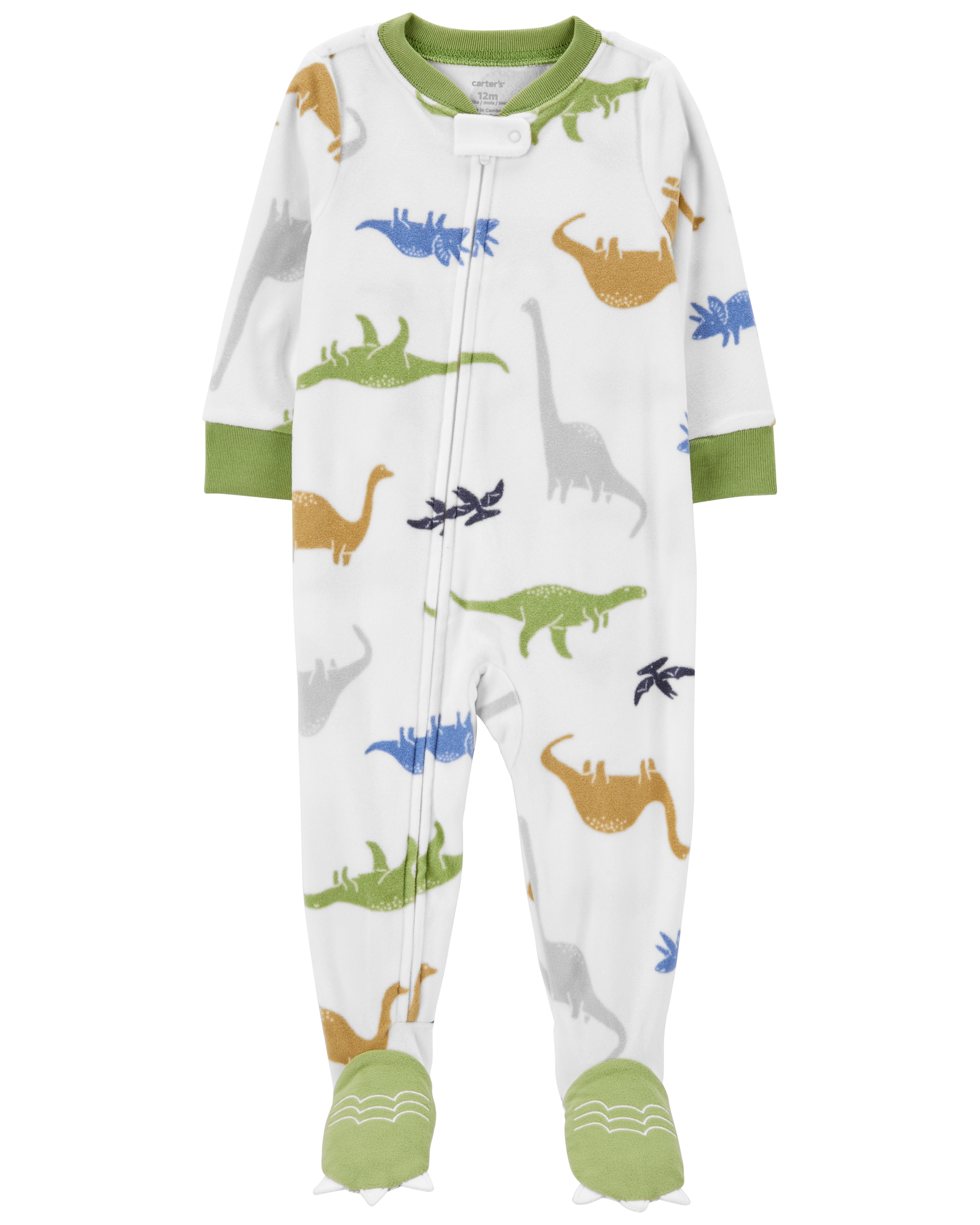 Carter’s Pijama fleece Dinozaur Carter's