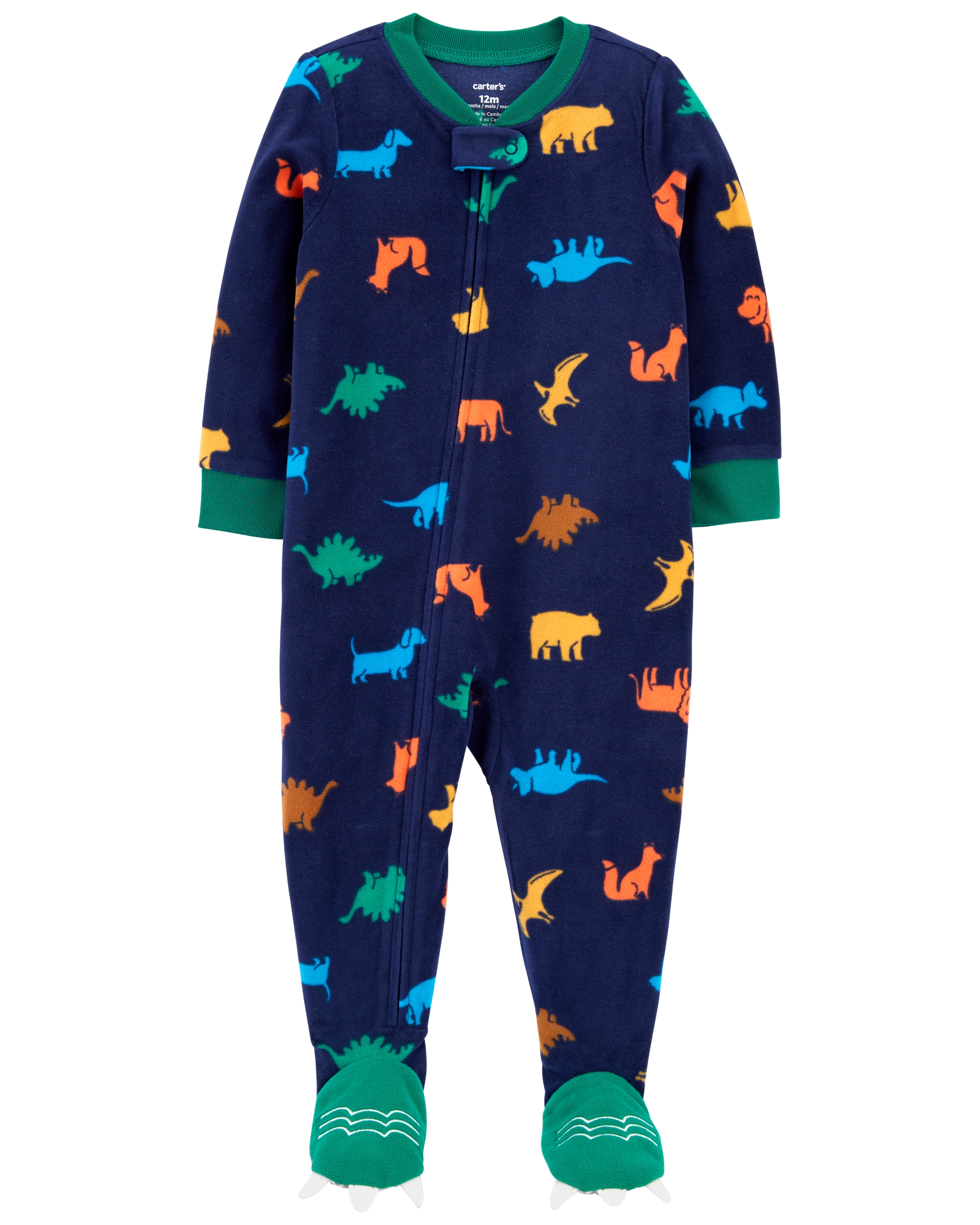 Carter’s Pijama fleece Dinozauri Carter's imagine 2022