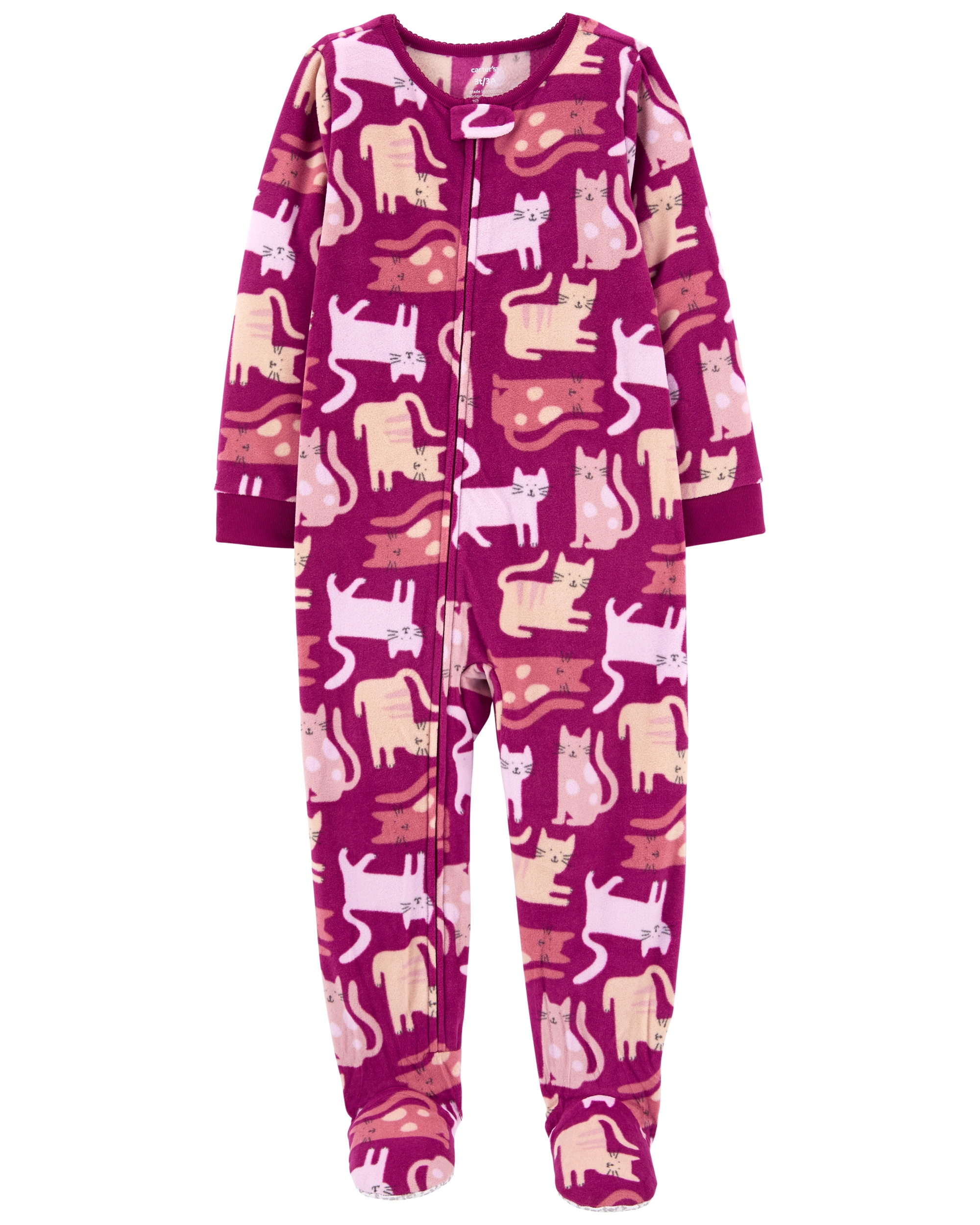 Carter’s Pijama fleece Pisici Carter's