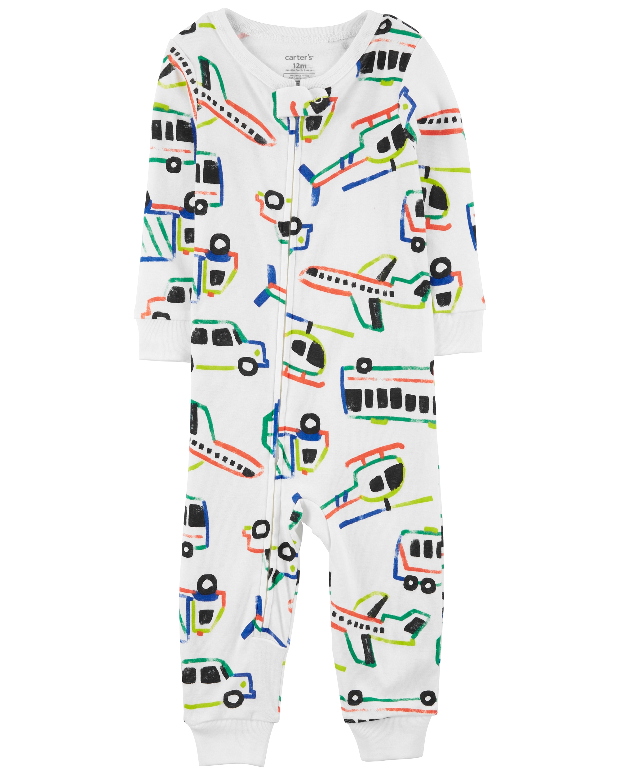 Carter’s Pijama cu fermoar Transport Carter's imagine 2022