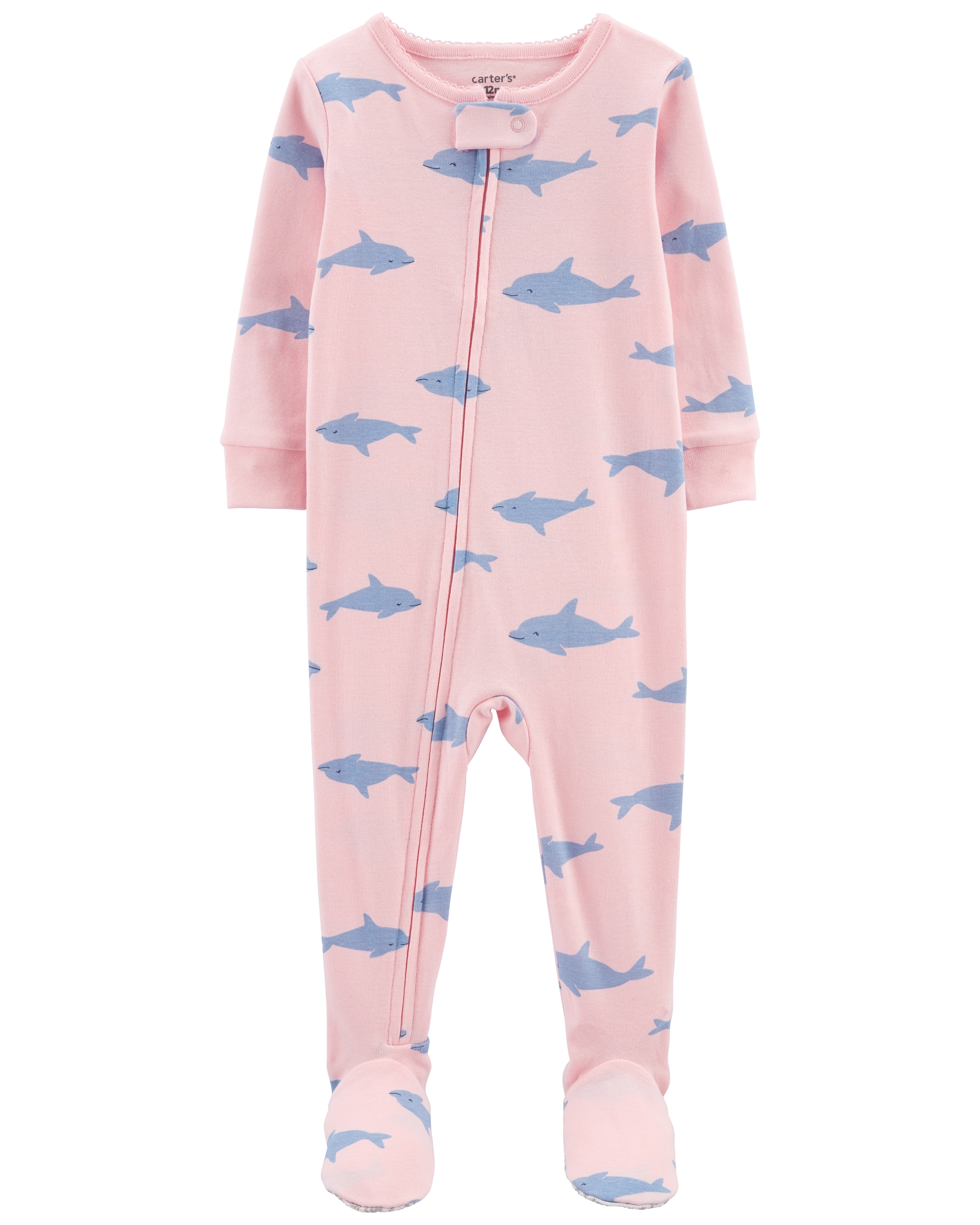 Pijama cu fermoar Delfin