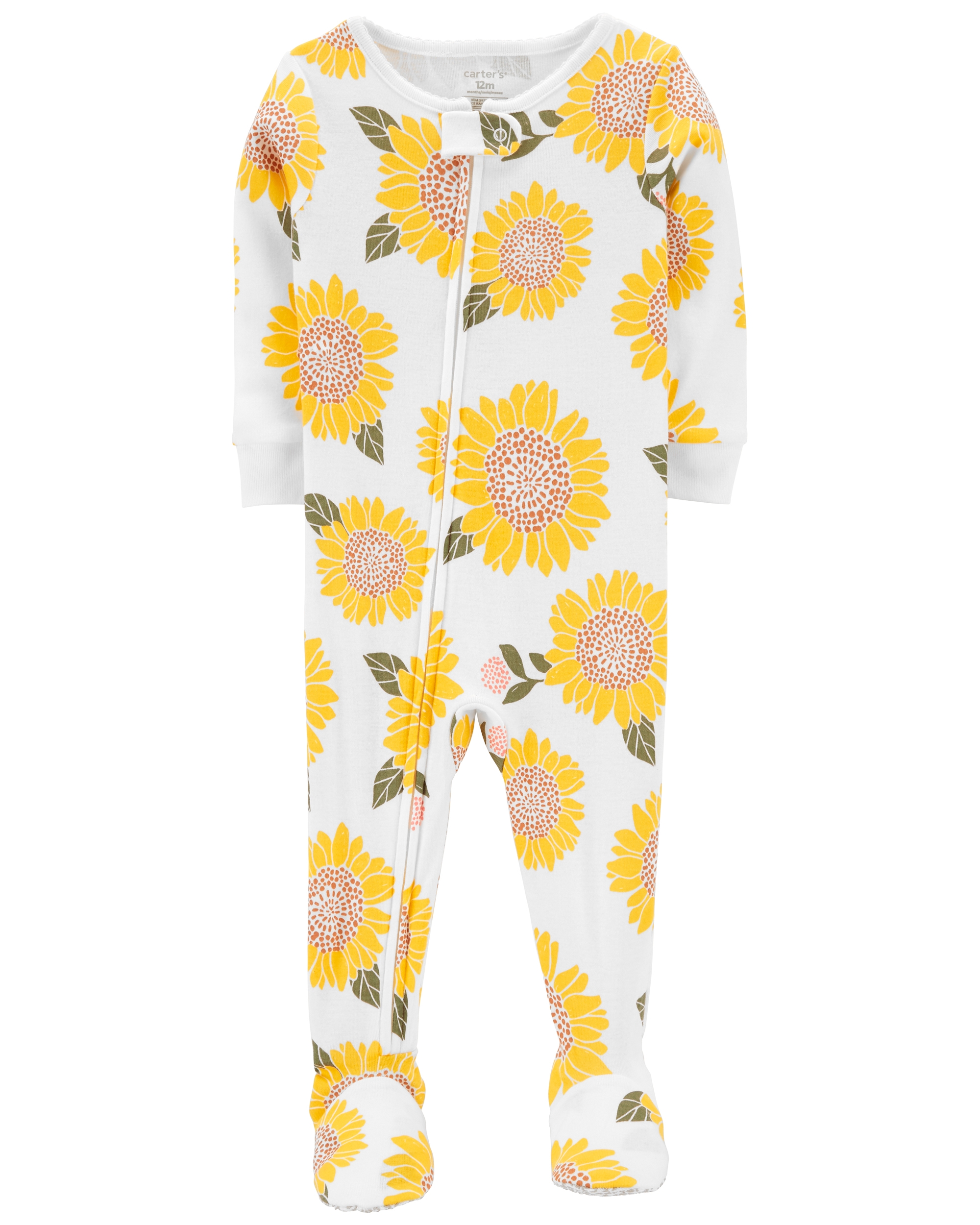 Carter’s Pijama cu fermoar Floarea Soarelui Carter's