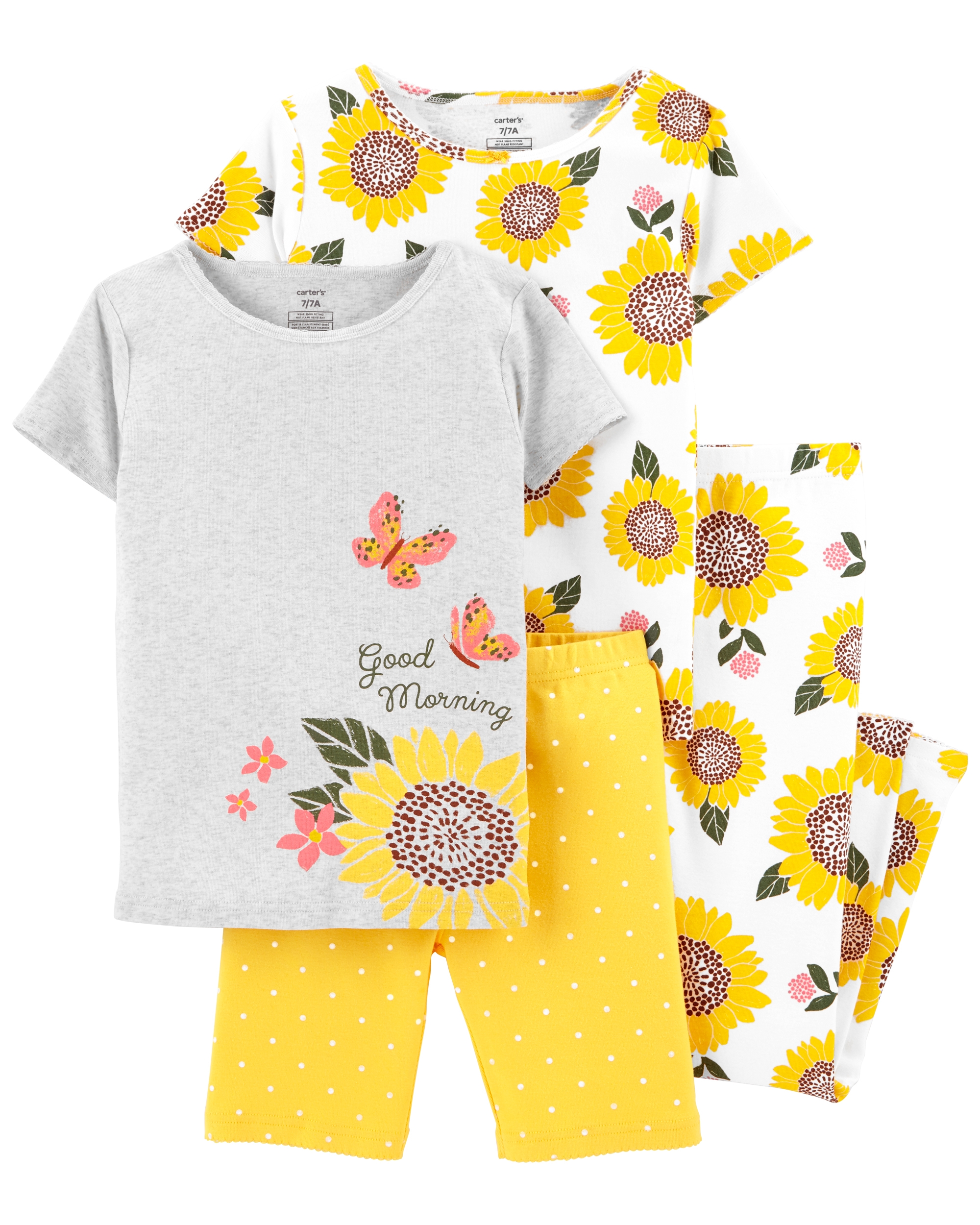 Carter’s Set 2 pijamale Floarea Soarelui Carter's imagine 2022