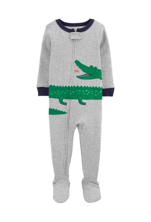 Carter's Pijama cu fermoar Aligator 