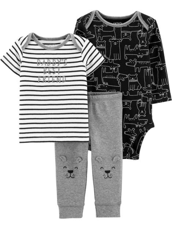 Carter’s Set 3 piese Catel, pantaloni, top si body