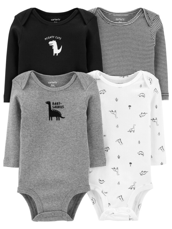 Carter's Set 4 piese body bebelus Dinozauri