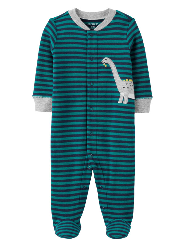 Carter's Pijama verde Dinozaur