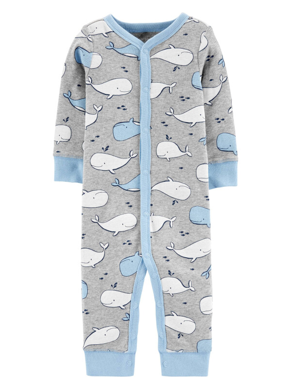 Carter’s Pijama gri cu Balene