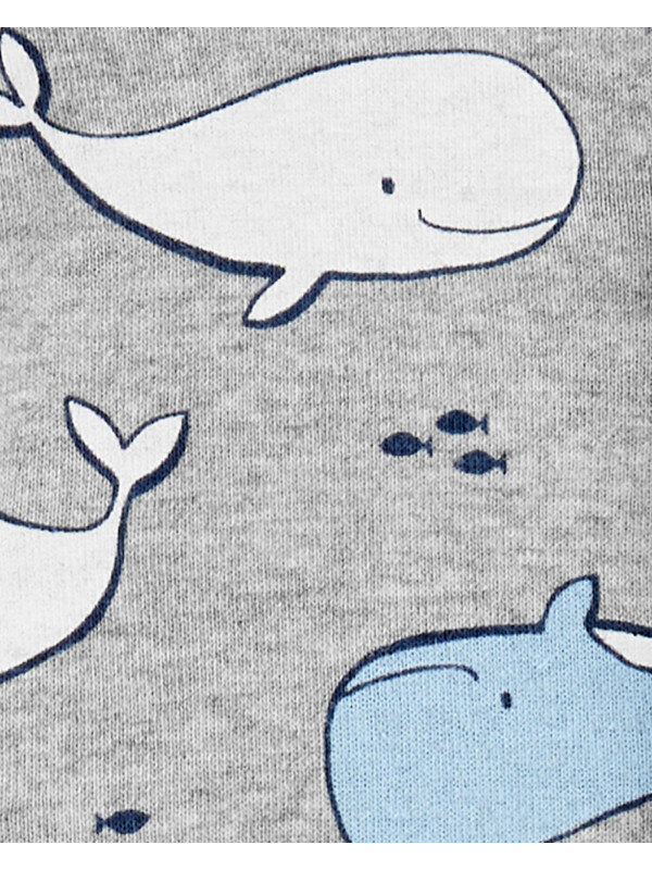 Carter’s Pijama gri cu Balene