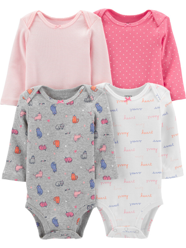 Carter's Set 4 piese body Pisicute