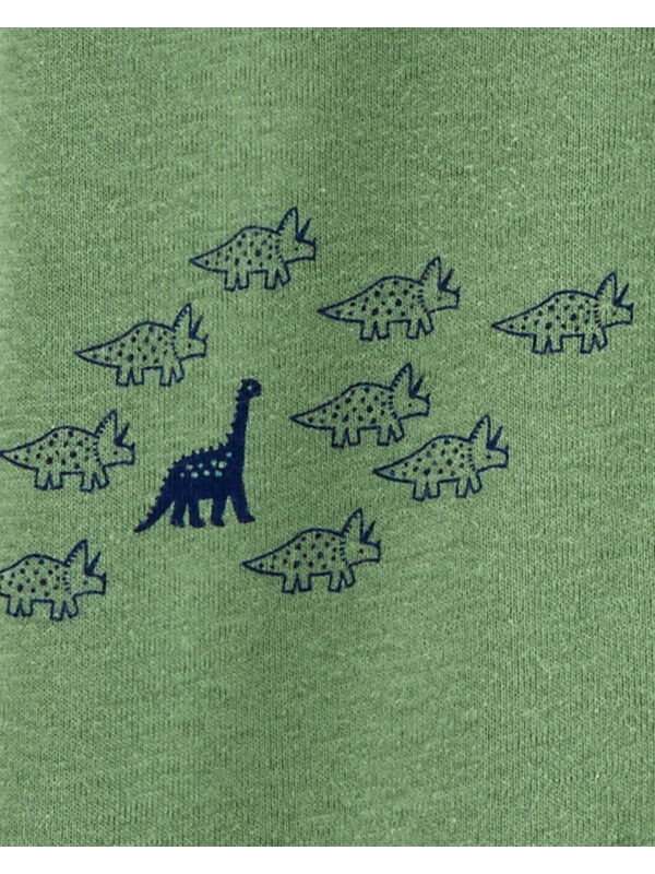Carter’s Pijama cu fermoar reversibil Dinozaur 100% Bumbac Organic
