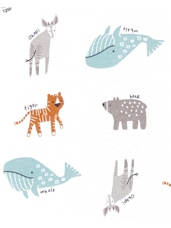 Carter’s Set 3 Piese body Animale 100% Bumbac Organic