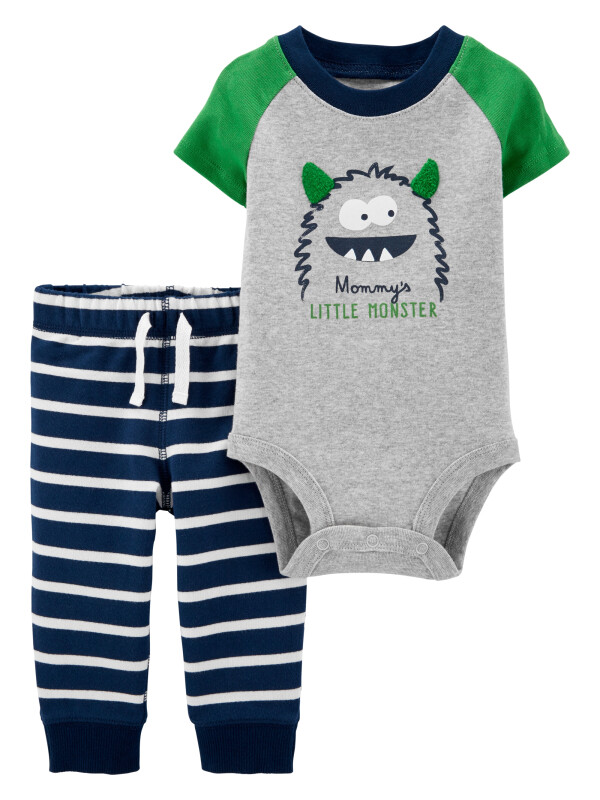 Carter’s Set 2 piese pantaloni & body Monstrulet