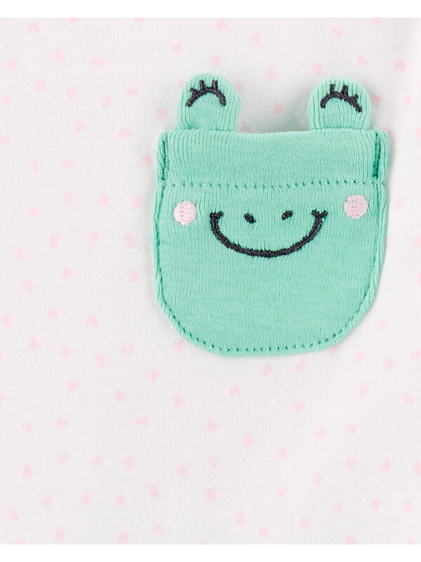 Carter’s Set 3 Piese bebelus 2 body si pantaloni Broscuta