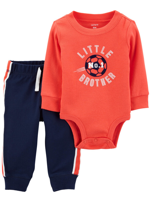 Carter's Set 2 piese body si pantaloni Little Brother 