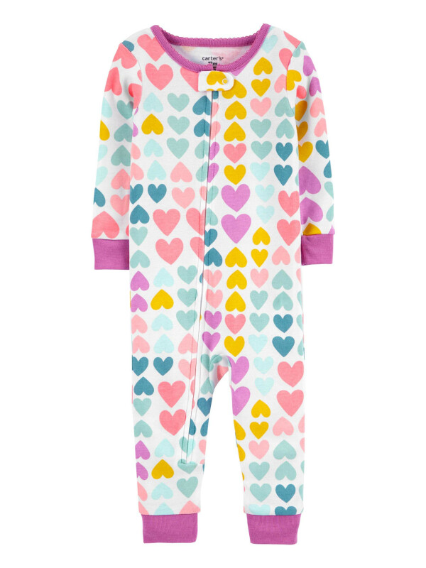 Carter's Pijama cu fermoar Inimioare 