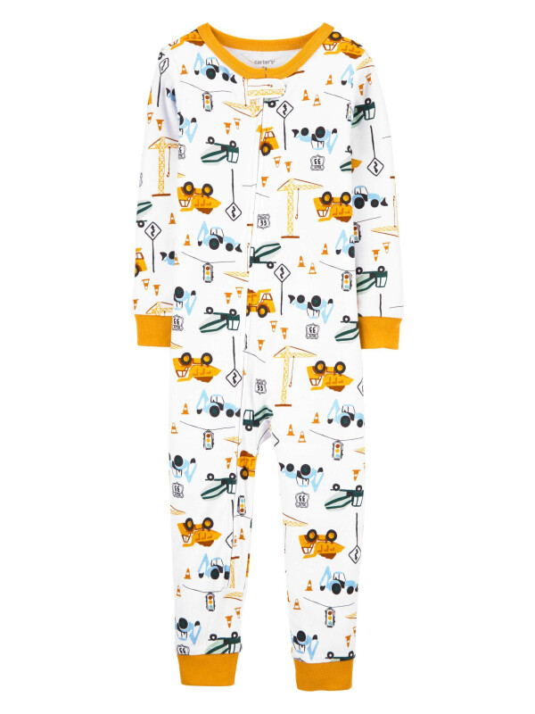 Carter's Pijama cu fermoar Constructii 