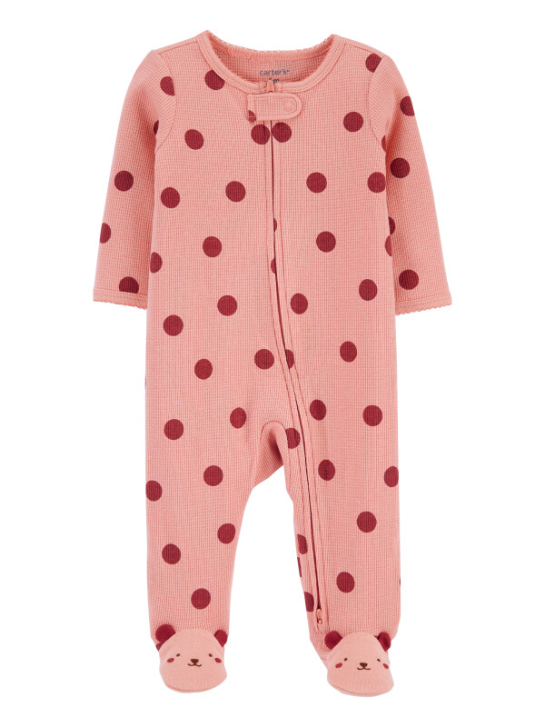 Carter's Pijama cu fermoar reversibil Buline