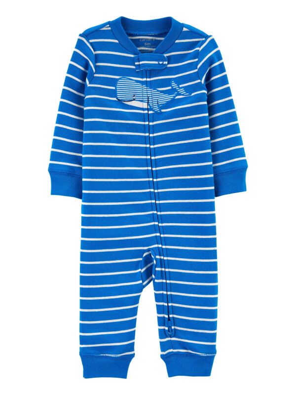 Carter's Pijama cu fermoar reversibil Balena