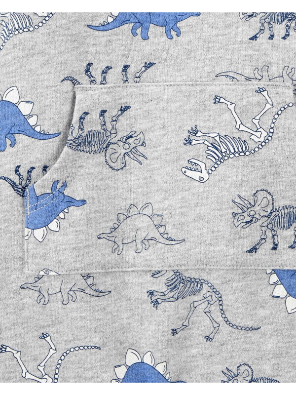 Carter’s Set 2 piese tricou si salopeta Dinozauri