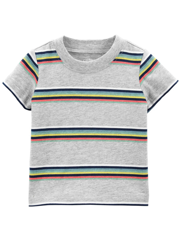 Carter’s Set 2 piese tricou cu dungi si salopeta