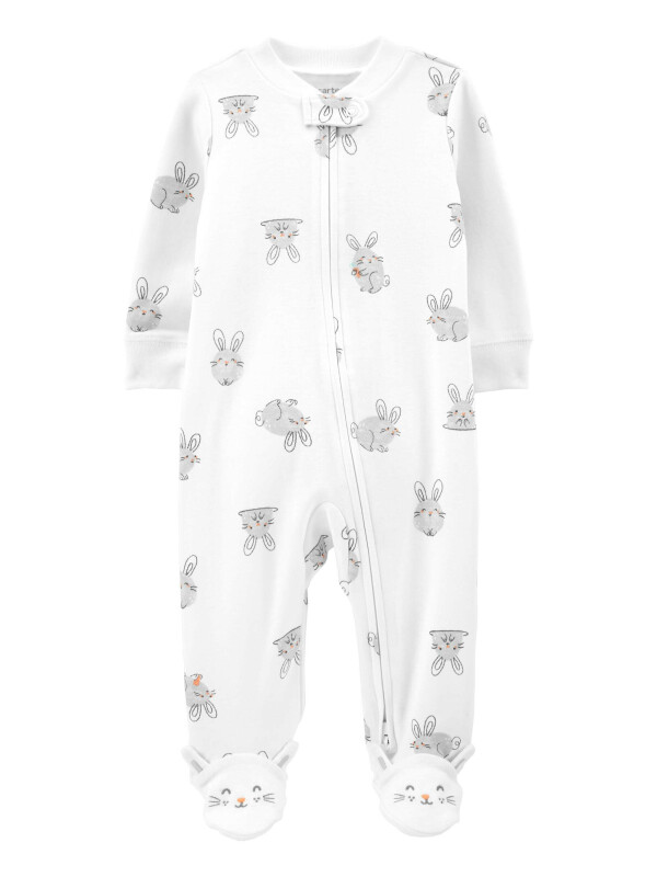 Carter's Pijama cu fermoar reversibil Iepuras 