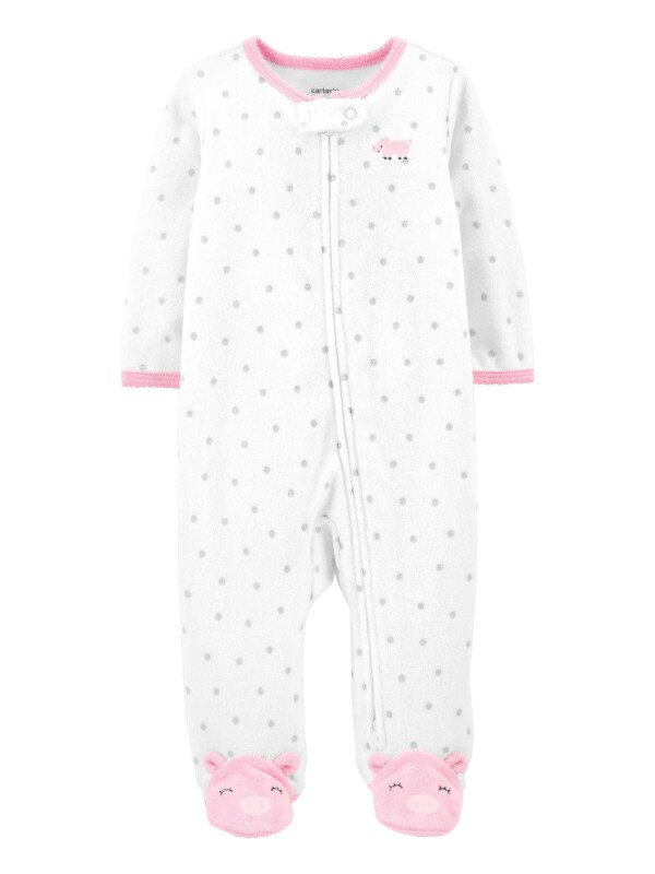 Carter's Pijama cu fermoar reversibil Purcel 