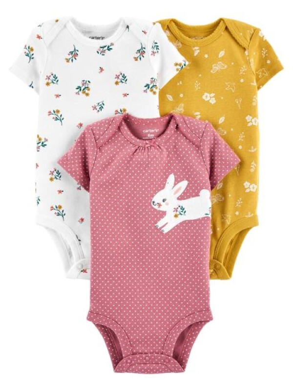 Carter's Set 3 Piese body Iepuras 