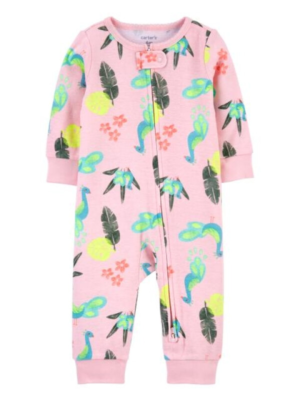 Carter's Pijama cu fermoar reversibil Paun