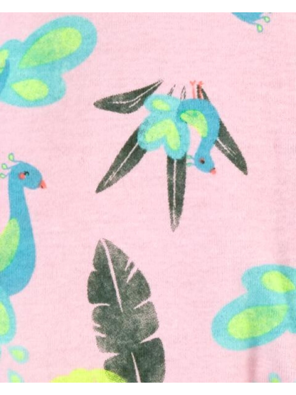 Carter's Pijama cu fermoar reversibil Paun