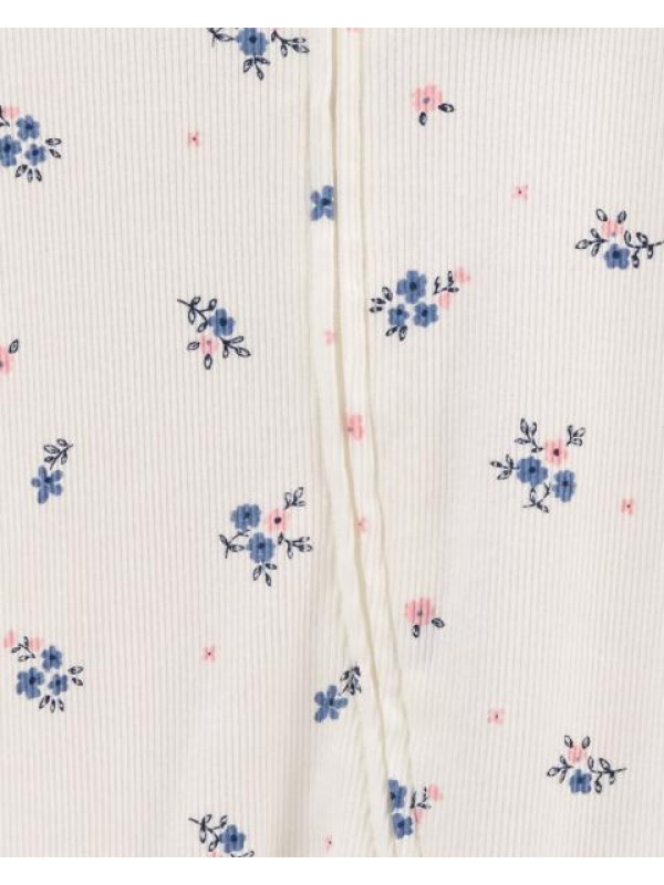Carter's Pijama cu fermoar reversibil Flori 