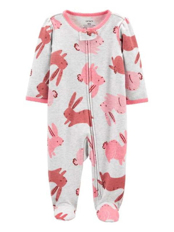 Carter's Pijama cu fermoar reversibil Iepuras