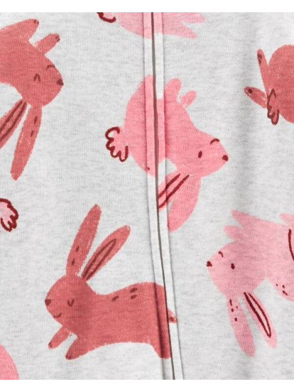 Carter's Pijama cu fermoar reversibil Iepuras