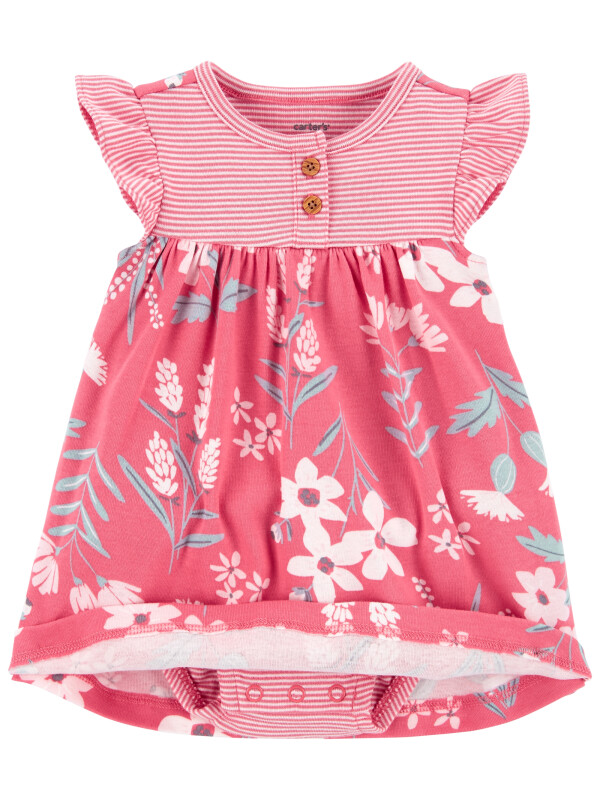 Carter's Set 2 piese rochita si cardigan Flori
